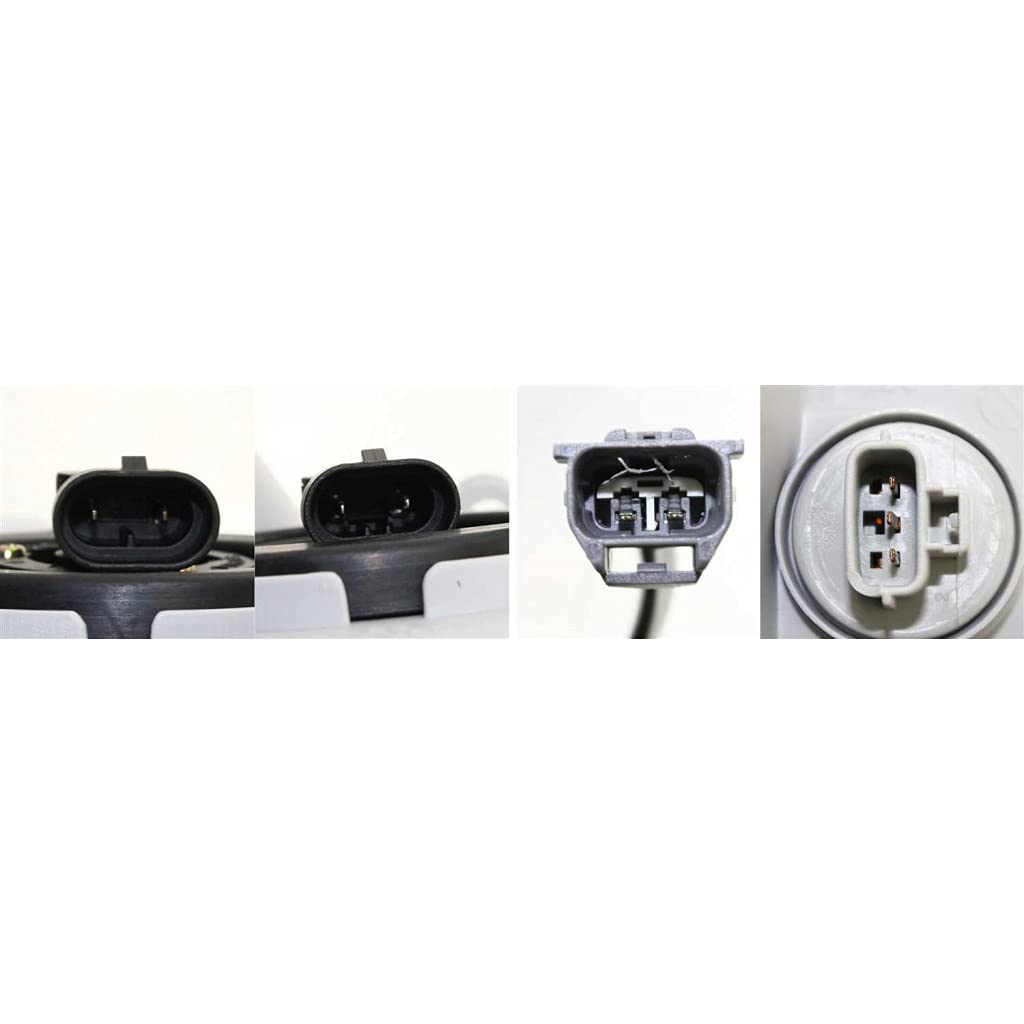 2005-2006 Toyota Camry Headlight Assembly - Driver Side with Bulbs (Part #TO2502156) | Replacement Headlights for Improved Night Driving Safety
