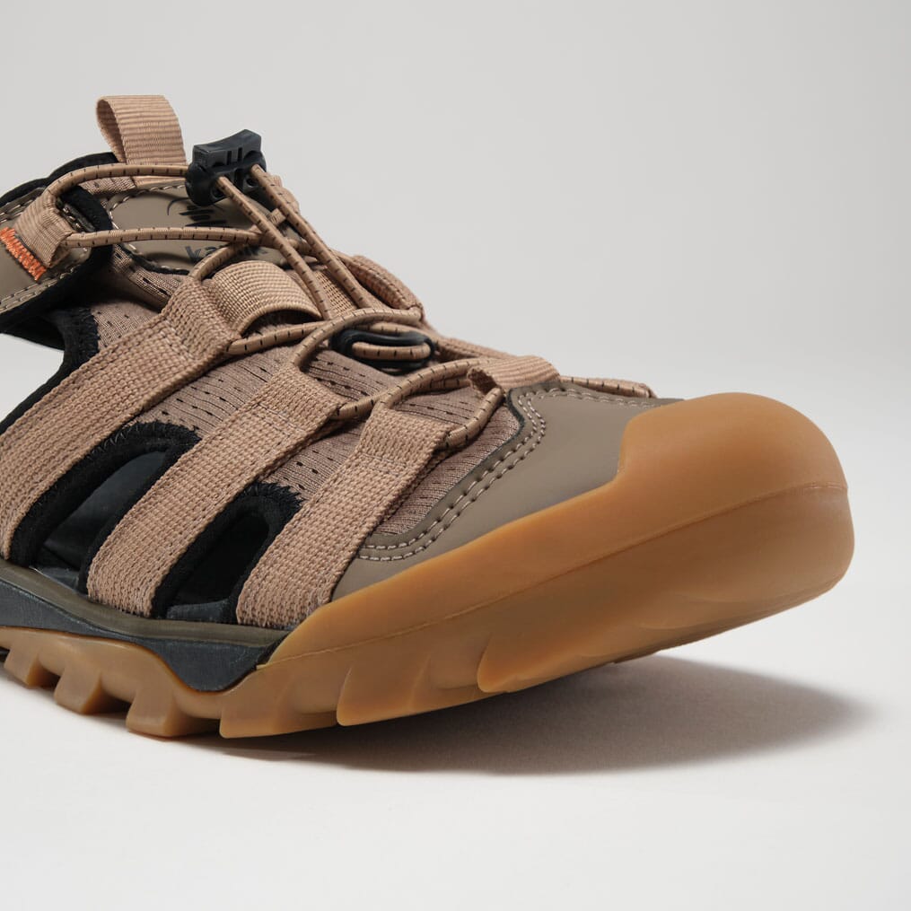 Solstice Men's Closed Toe Sandals - Comfortable & Durable Summer Shoes for Walking, Beach, and Outdoor Activities
