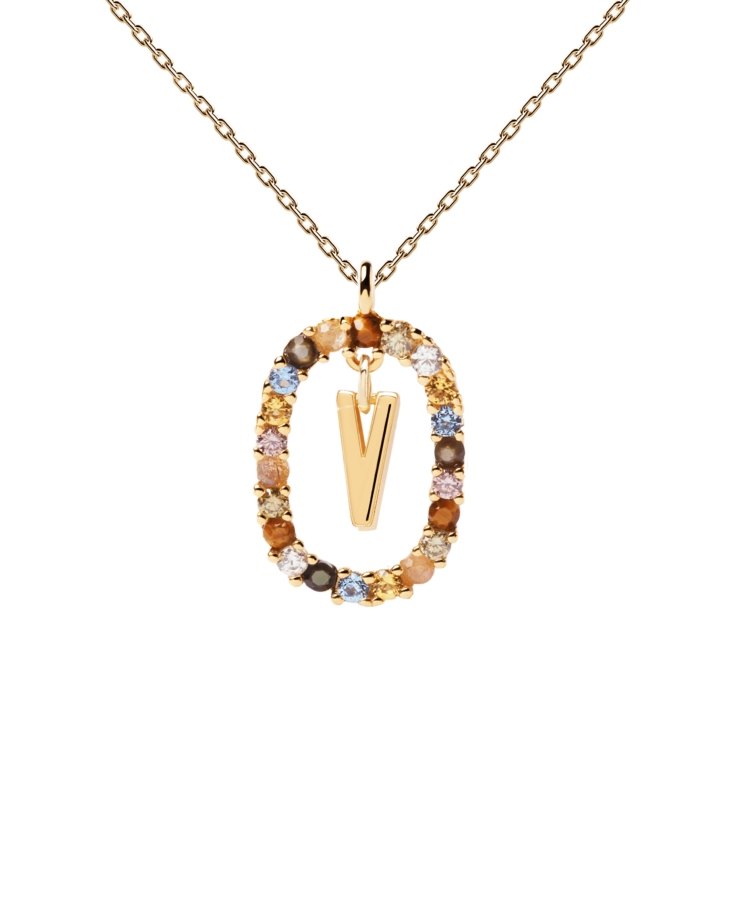 Elegant Letter V Necklace for Women - Personalized Initial Pendant Jewelry Gift for Her - Perfect for Birthdays, Anniversaries & Everyday Wear