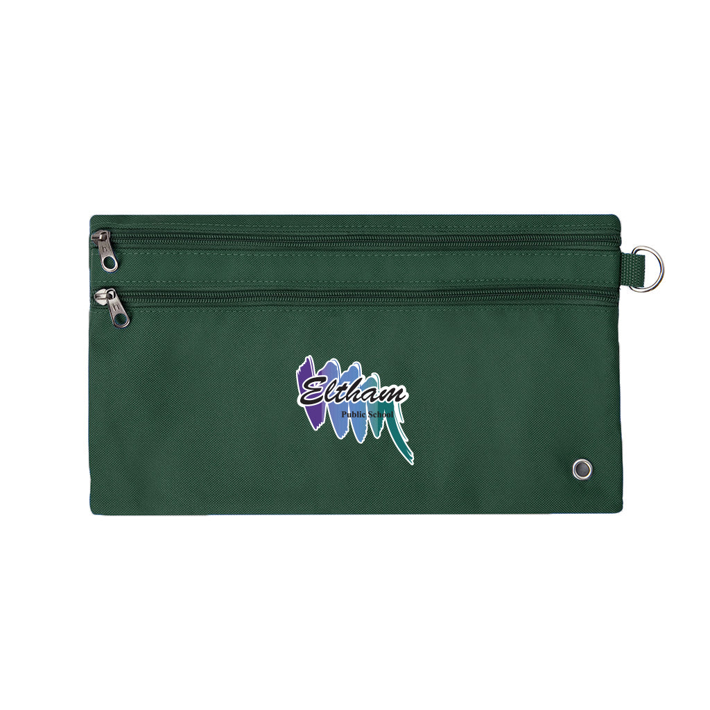 Eltham School Pencil Case - Durable Zipper Pouch for Students, Kids & Office Supplies | Perfect for School, Work & Travel Organization