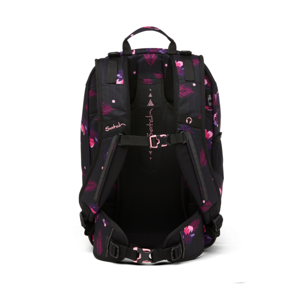 Satch Air Mystic Nights - Premium Travel Backpack for Men & Women, Lightweight Carry-On Luggage with USB Charging Port, Water Resistant Hiking Daypack for Work, Gym, College, Outdoor Adventures