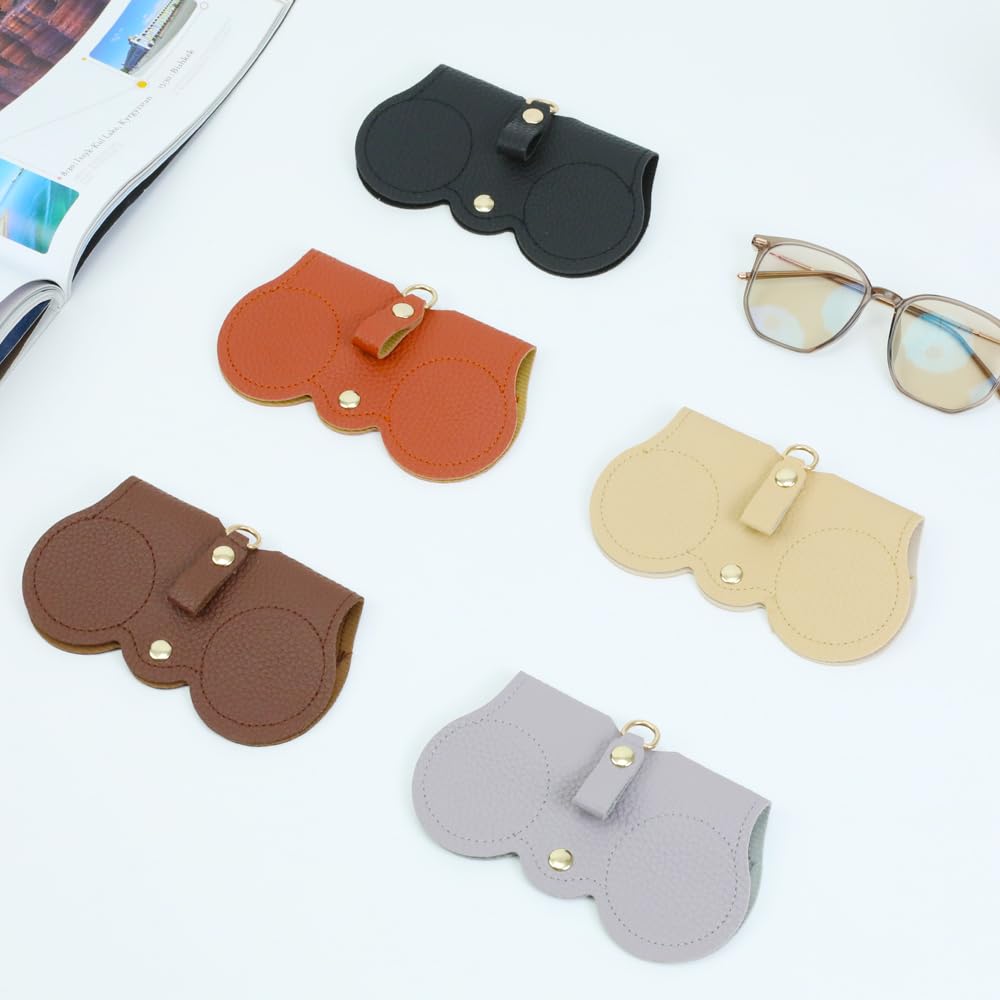 PERFECTSIGHT Hard Shell Eyeglasses Case - Durable Protective Glasses Holder for Kids, Women & Men - Cute Kawaii Style Eyewear Storage - Perfect for School, Travel, Work and Daily Use