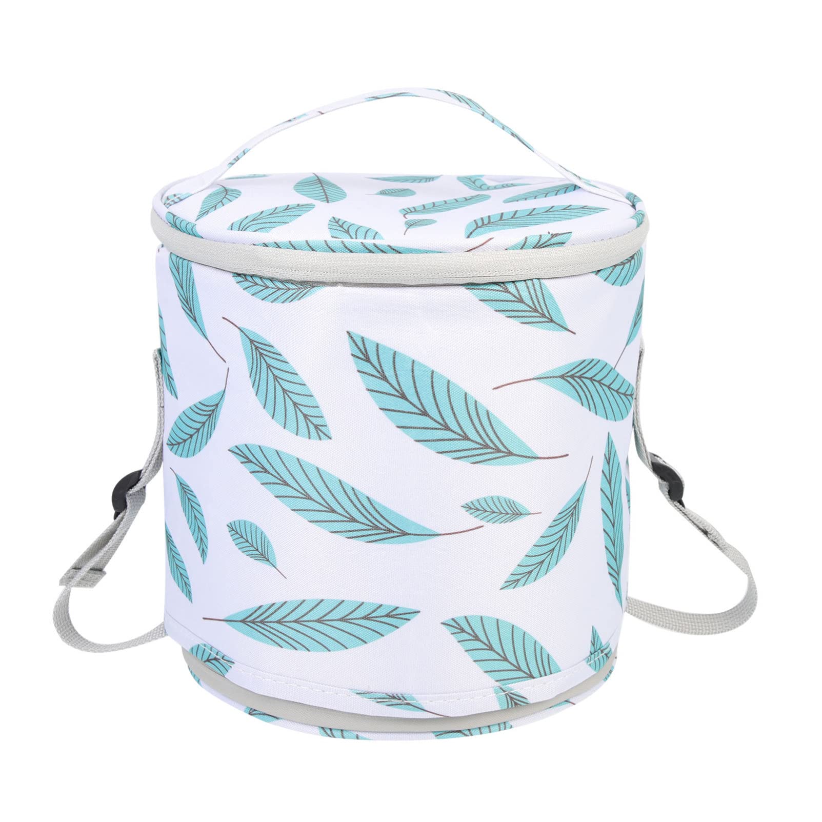 UPKOCH Insulated Lunch Bag for Kids - Waterproof Reusable Cooler Tote with Tropical Pattern, Perfect for School, Picnic, Work, Shopping & Outdoor Activities