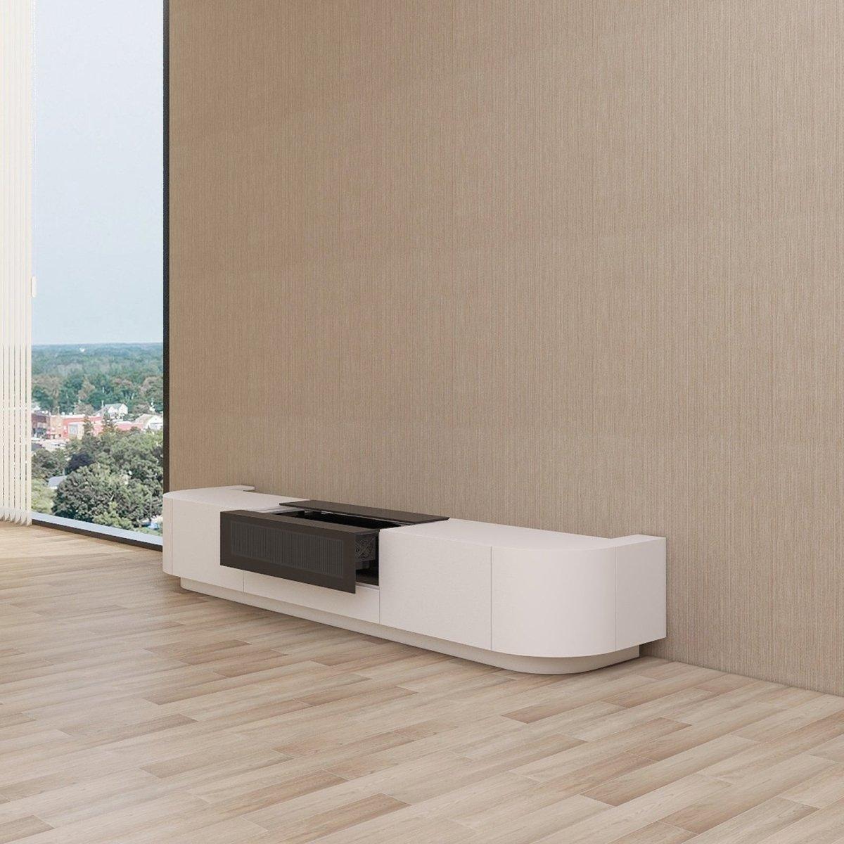 VIVIDSTORM 4K Ultra HD Laser Projector Bundle with 120