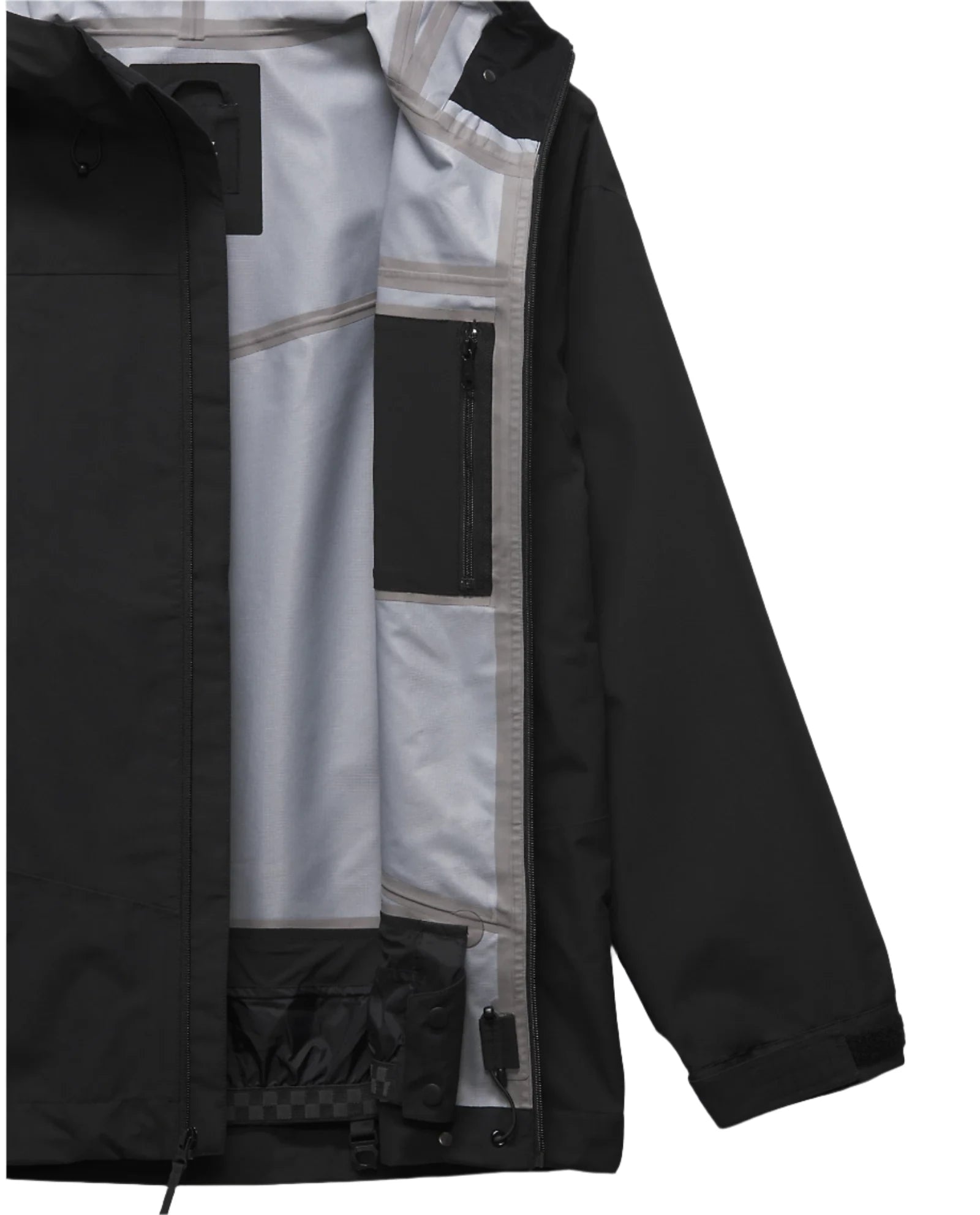 VANS MTE High Country 3L Snowboard Jacket - Waterproof Winter Jacket for Men & Women (Black, 2025) - Ideal for Snowboarding, Skiing & Cold Weather Outdoor Activities