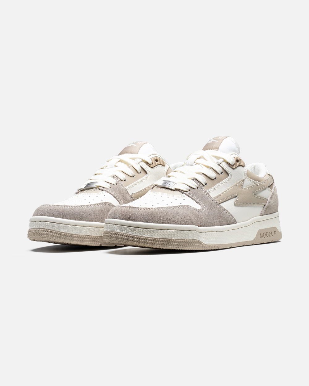 SSS MODEL.R Low Sneakers in Orewood Beige - Stylish & Comfortable Casual Shoes for Men & Women | Perfect for Everyday Wear, Street Fashion & Light Activities