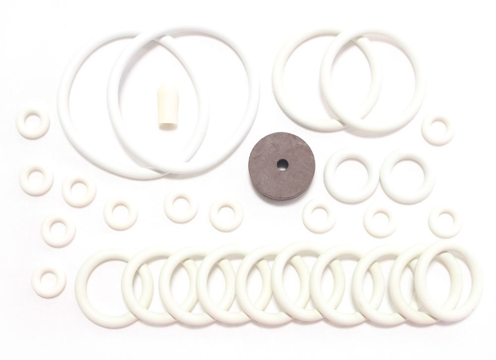 Gottlieb Queen of Diamonds Pinball Machine White Rubber Ring Kit - Replacement Parts for Arcade Game Maintenance & Pinball Machine Repair | Perfect for Home Arcades, Game Rooms & Pinball Machine Restoration Projects