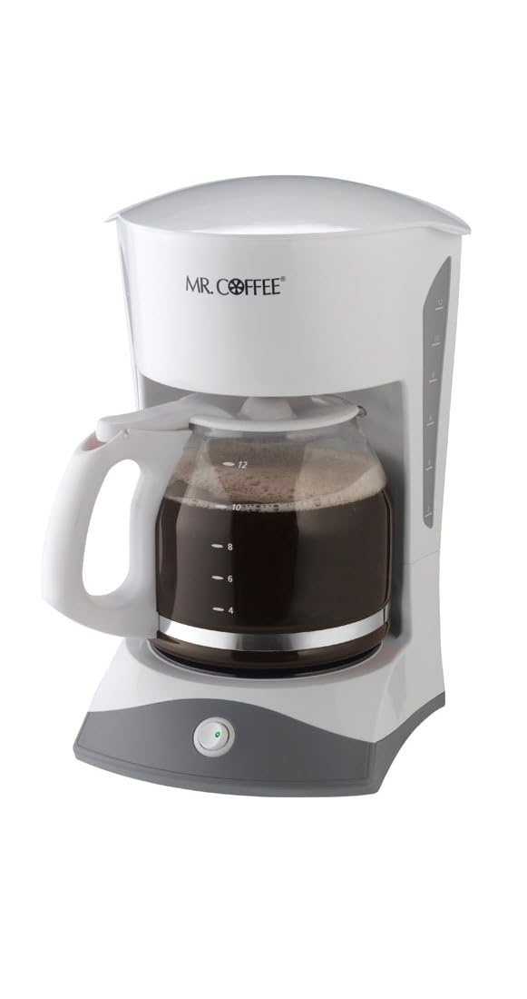 Mr. Coffee® Simple Brew 12-Cup Programmable Coffee Maker - Fast Brewing for Home, Office & Dorm Use