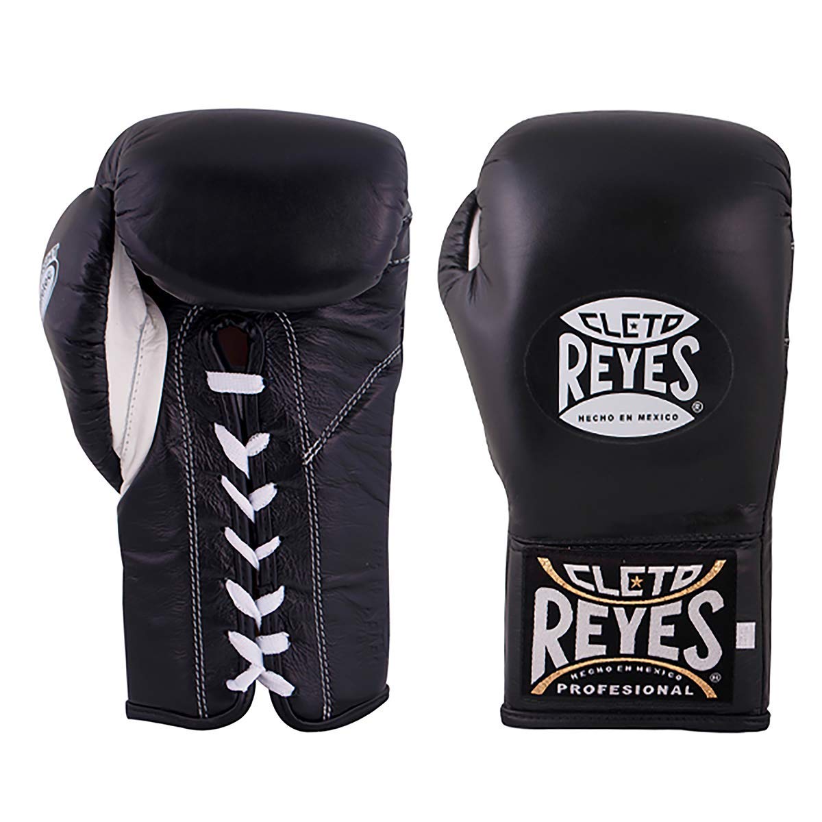 Cleto Reyes Official Leather Boxing Gloves - Professional Safetec Training Gloves for Men & Women | Perfect for Sparring, Heavy Bag Work & Boxing Training
