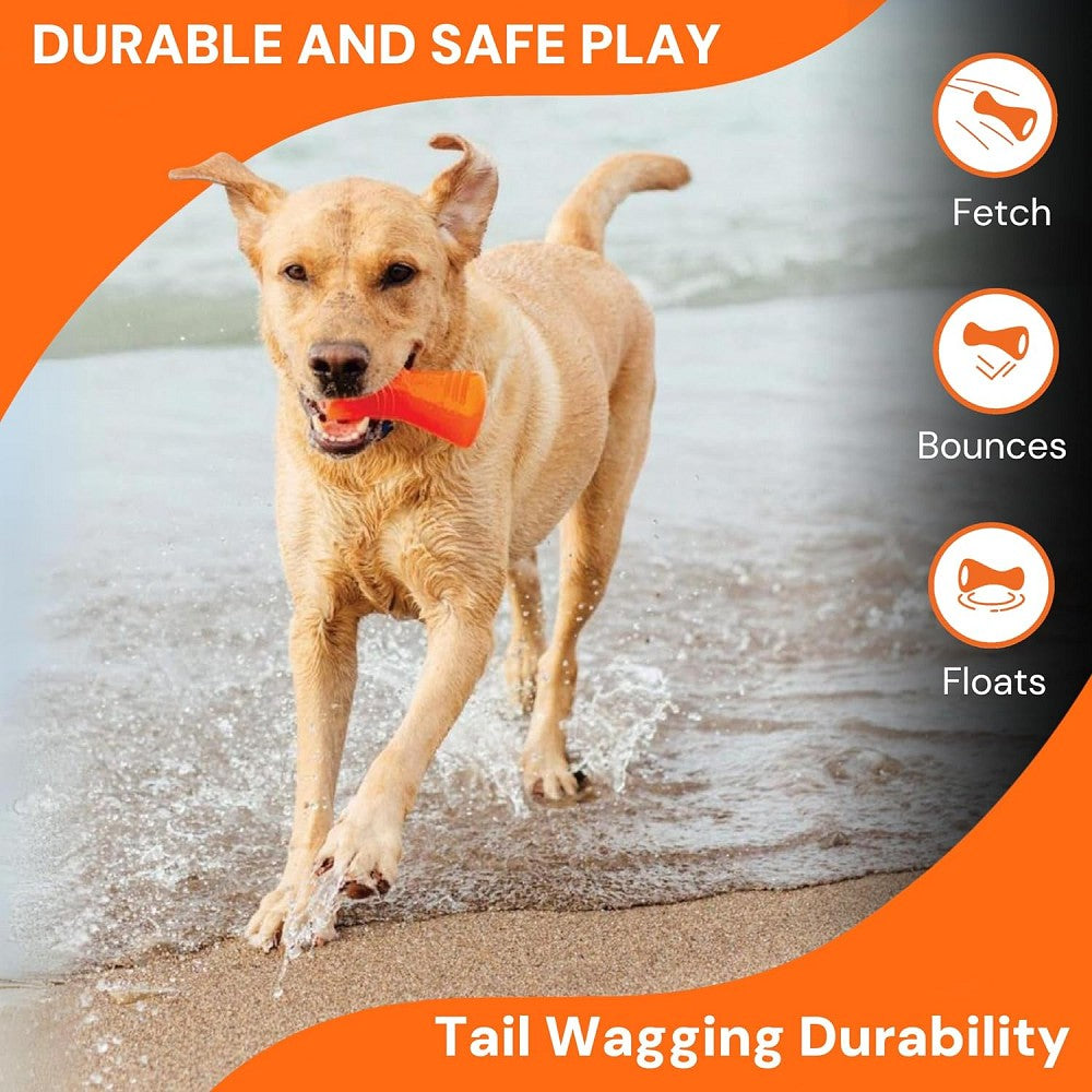 Durable Bionic Bone Dog Chew Toy for Aggressive Chewers - Safe & Long-Lasting Pet Dental Treat - Perfect for Large Dogs, Puppy Teething, and Outdoor Play