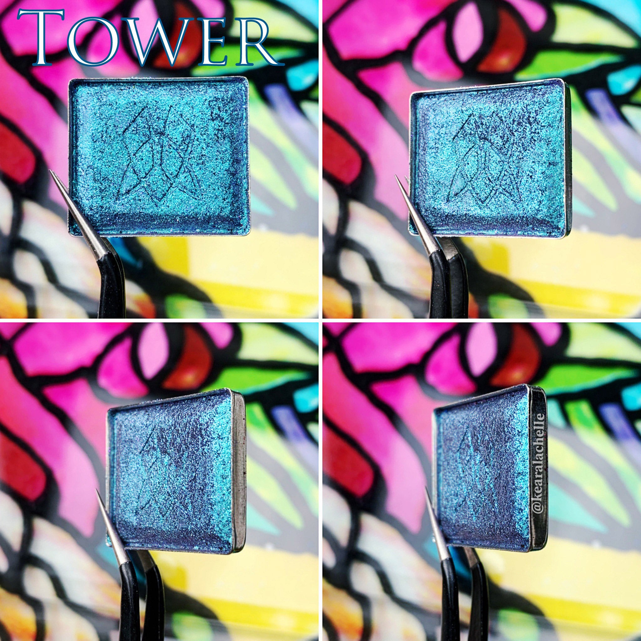 Pastel Multichrome Eyeshadow Palette - Long Lasting Highly Pigmented Makeup for Day & Night Looks - Perfect for Party, Wedding & Special Occasions