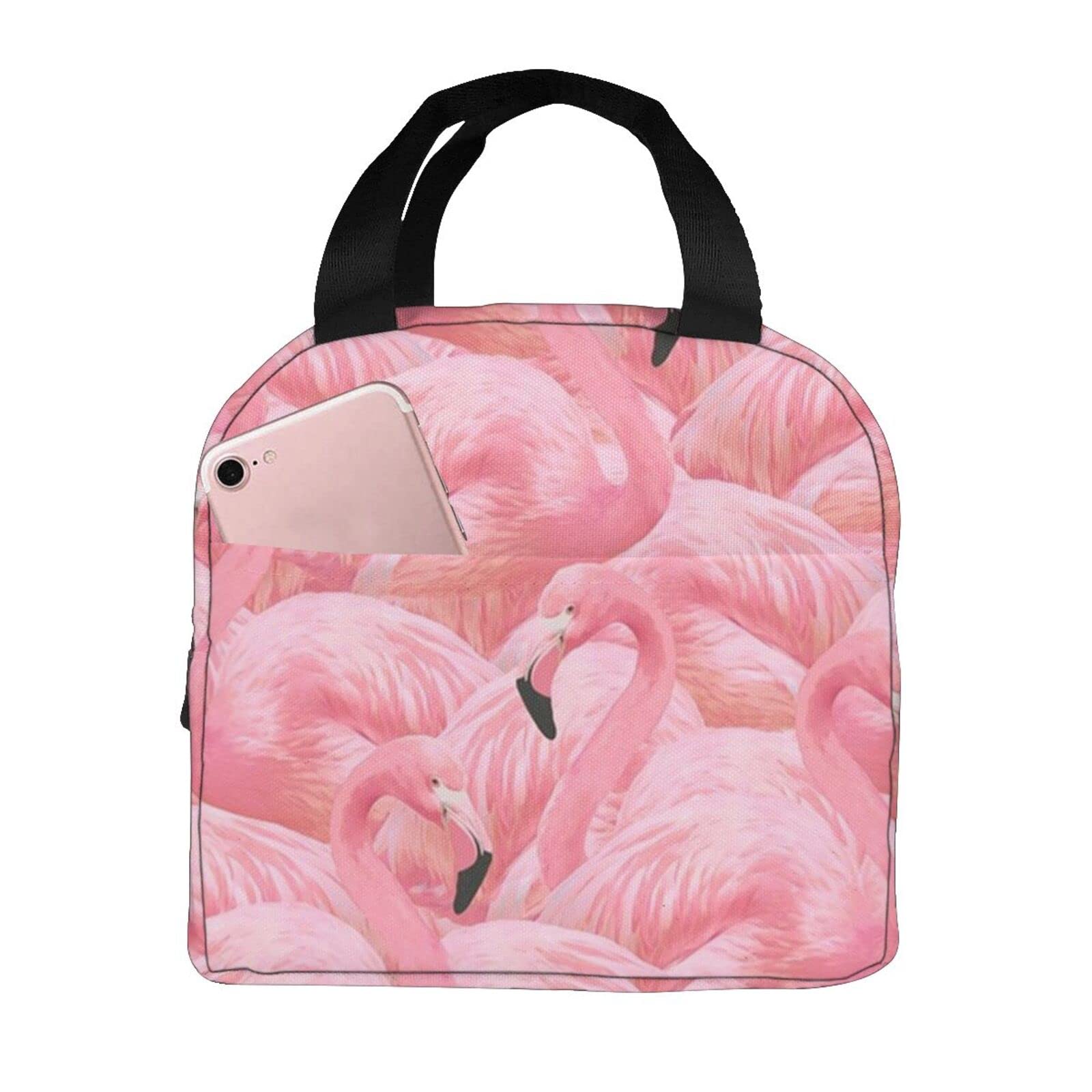 Flamingo Fever Insulated Lunch Bag for Women & Men - Leakproof Tote Lunch Box for Work, School & Picnics | BPA-Free Thermal Food Container