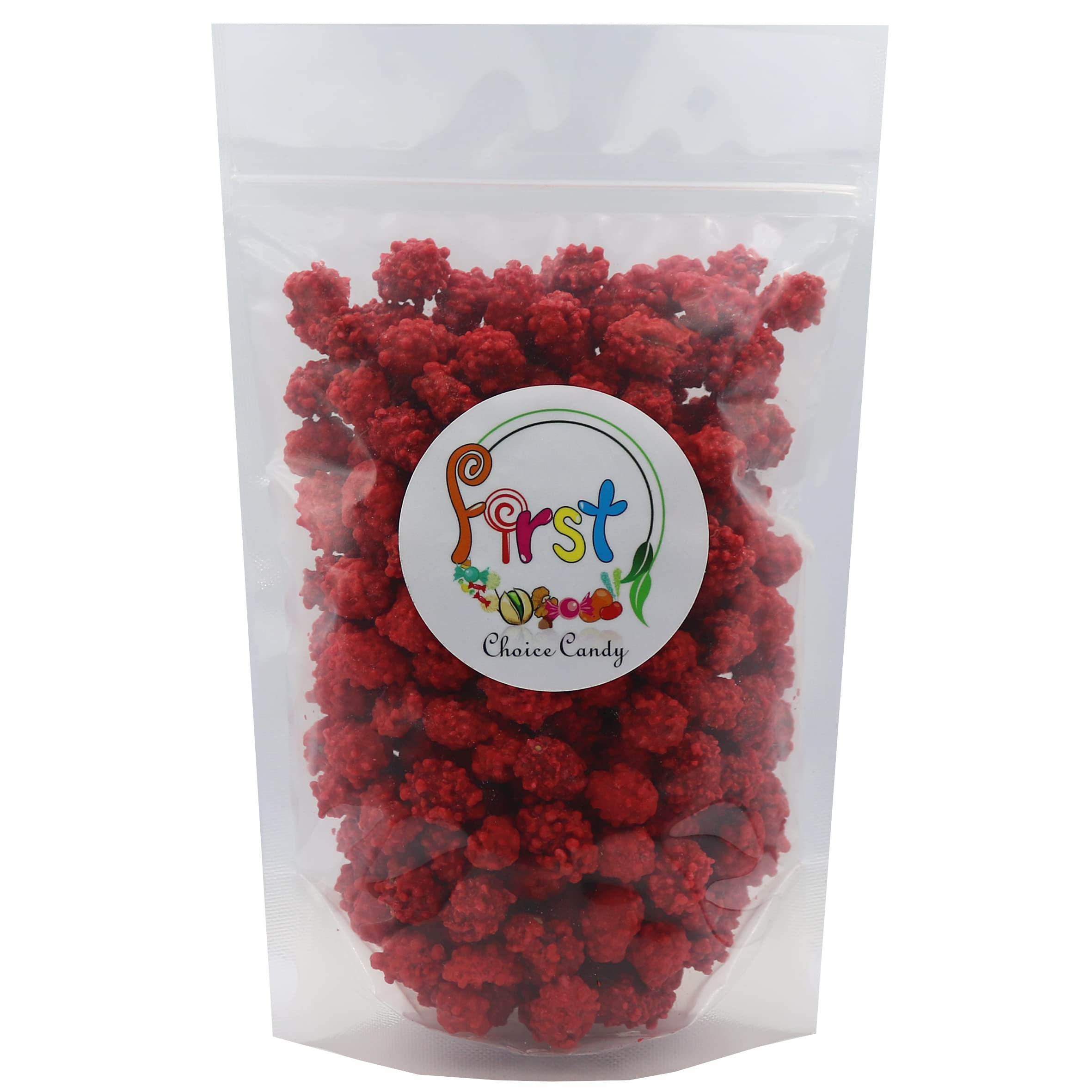 FirstChoiceCandy French Burnt Peanuts - Classic Red Old Fashioned Candy, 2 Pound Bag - Perfect for Parties, Movie Nights & Gift Baskets