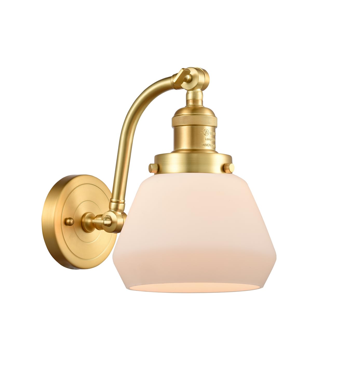 515-1W-SG-G171-LED Bare Bulb 1 Light Cord Set in Satin Gold - Vintage Edison Style Lighting for Home Decor, Cafe & Restaurant Ambiance