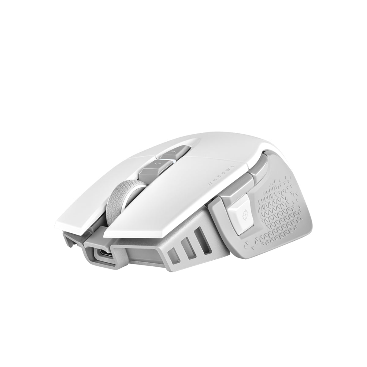 Corsair M65 RGB Ultra Wireless Gaming Mouse - White | FPS & MMO Gaming | Ergonomic Design for Long Sessions | PC & Mac Compatible