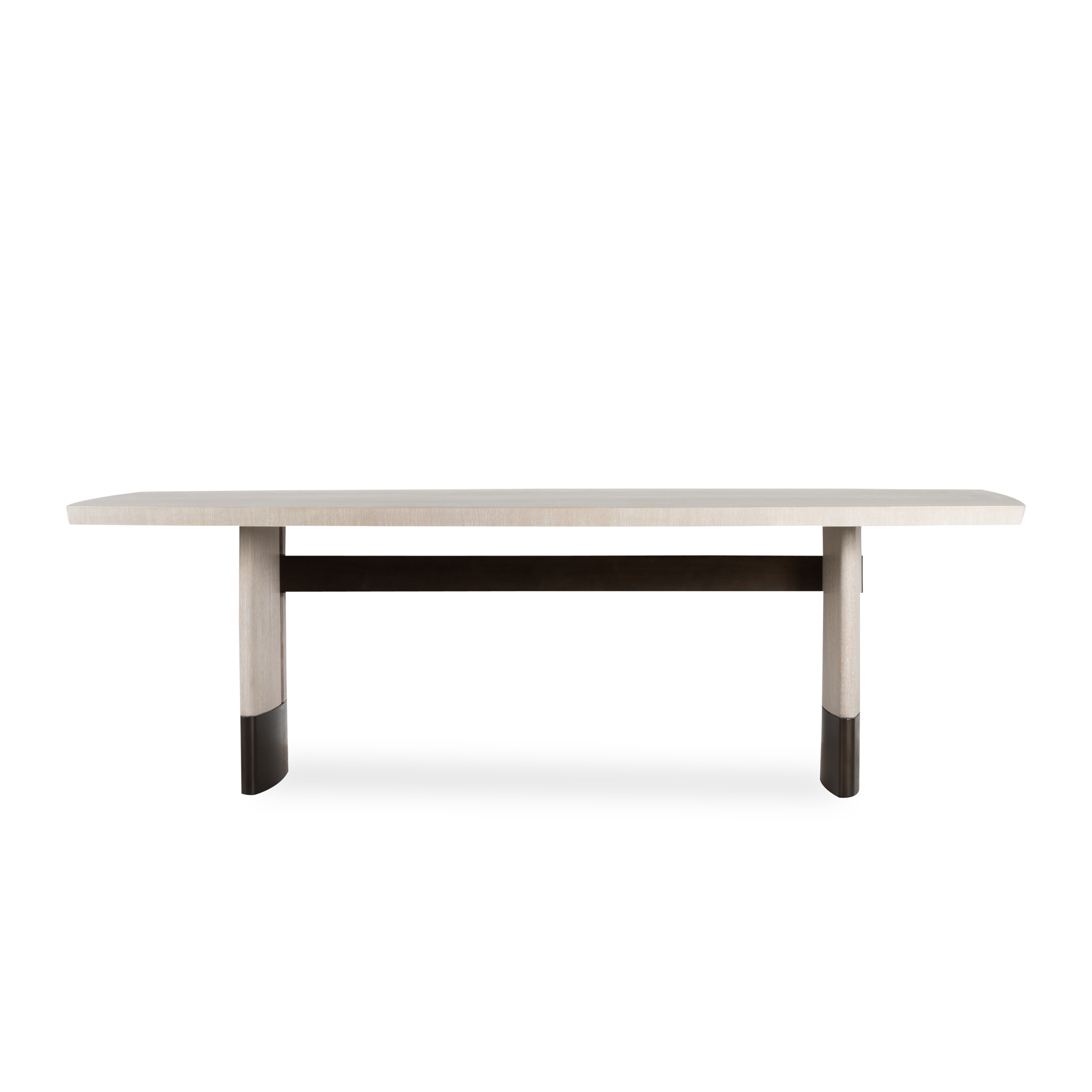 Modern Boynton Dining Table - Solid Wood Kitchen Table for 6 - Farmhouse Style Dining Room Furniture for Family Gatherings & Dinner Parties