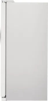 Frigidaire FRSS2323AW 22.3 Cu. Ft. Side by Side Refrigerator - White, Energy Efficient, Standard Depth (33
