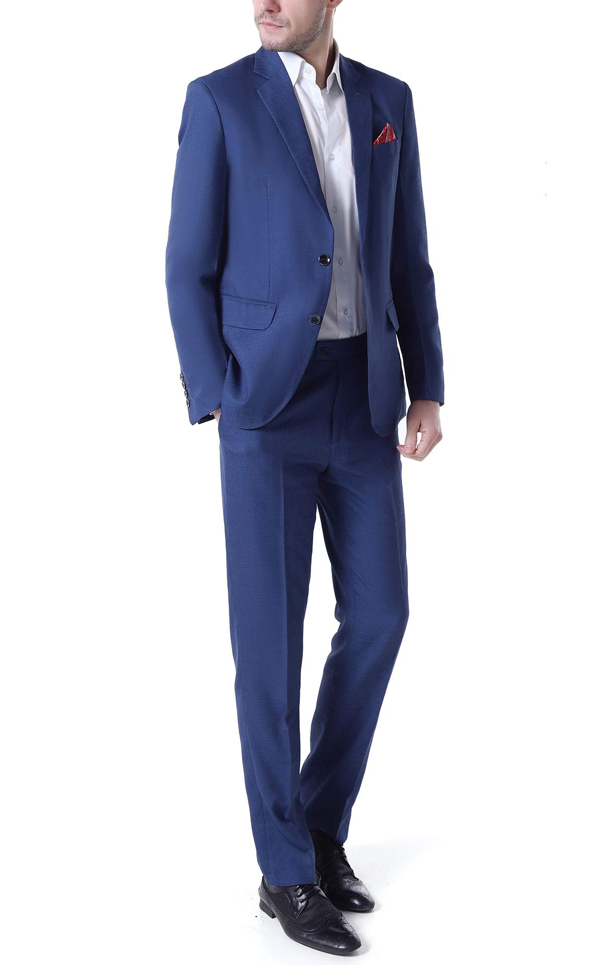 Ivory Summer Beach Wedding Suits for Men - 2 Piece Groom Tuxedo Set with 2 Buttons | Perfect for Beach Weddings, Summer Parties & Formal Events