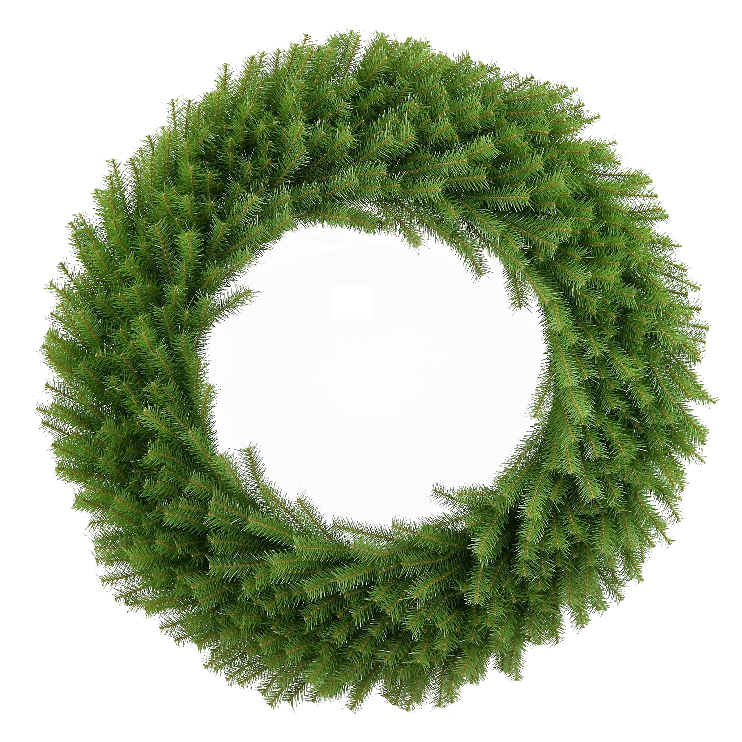 48 Inch Norwood Fir Christmas Wreath - Premium Artificial Holiday Decor for Front Door, Fireplace & Wall Decorations