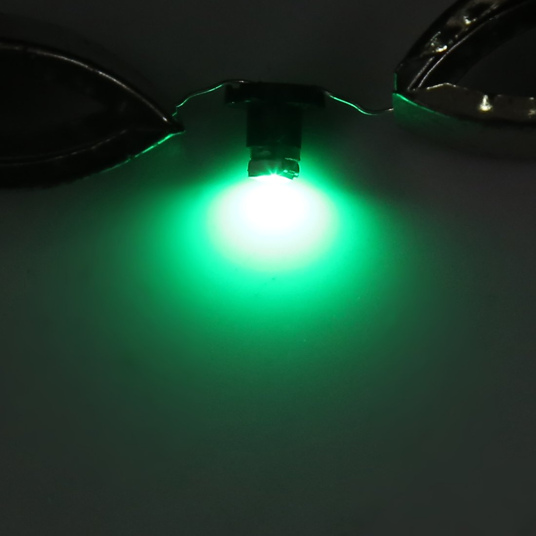 uxcell 6 Pcs T3 Green 3020 LED Dashboard Panel Light Bulbs for Car - Perfect for Interior Lighting, Instrument Cluster & Dashboard Illumination