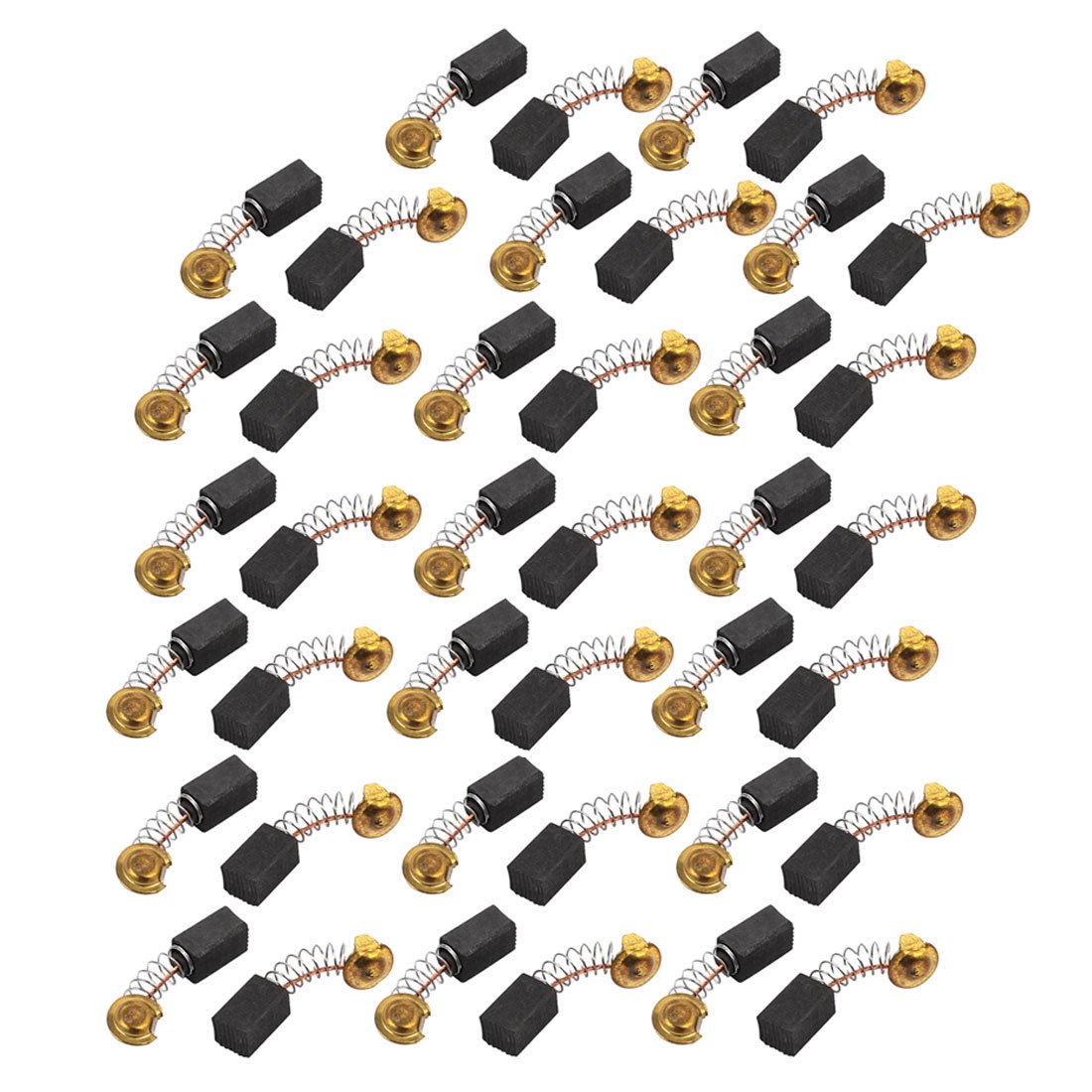 20 Pairs 6.5x7.5x12mm Carbon Brushes for Power Tools - Replacement Motor Brushes for Electric Hammer Drills & Rotary Tools - Perfect for DIY Repairs & Professional Use