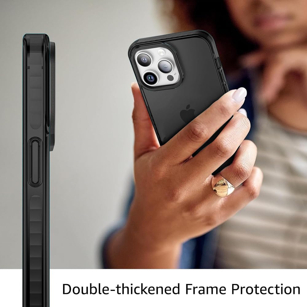 Premium KARWAN® iPhone 11 Pro Case - Shockproof Polycarbonate Back Cover with Full Camera Protection | Slim Fit Protective Phone Case for iPhone 11 Pro (Black) | Perfect for Outdoor Activities, Travel & Daily Use
