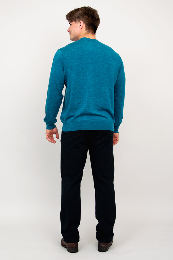 Premium 100% Merino Wool Fraser Sweater for Women - Soft & Warm Forest Green Pullover - Perfect for Outdoor Adventures & Cozy Winter Fashion
