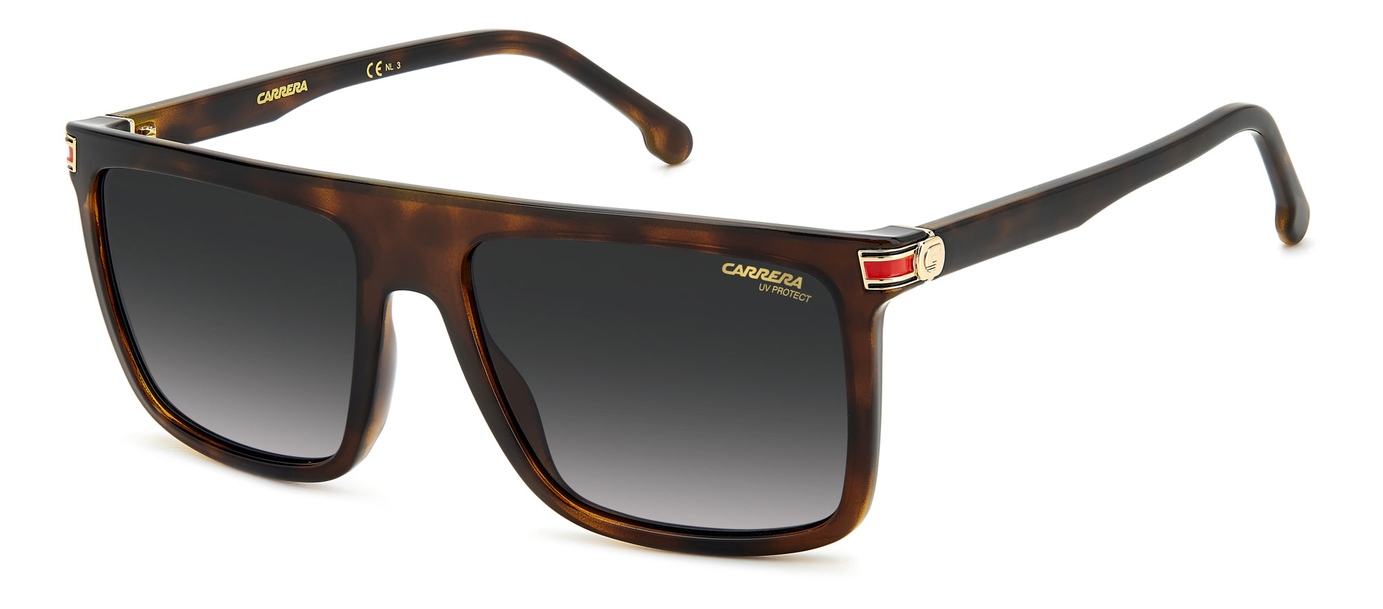 Carrera 1048 S Sunglasses - Polarized UV Protection Sports Sunglasses for Men & Women - Perfect for Running, Cycling, and Outdoor Activities