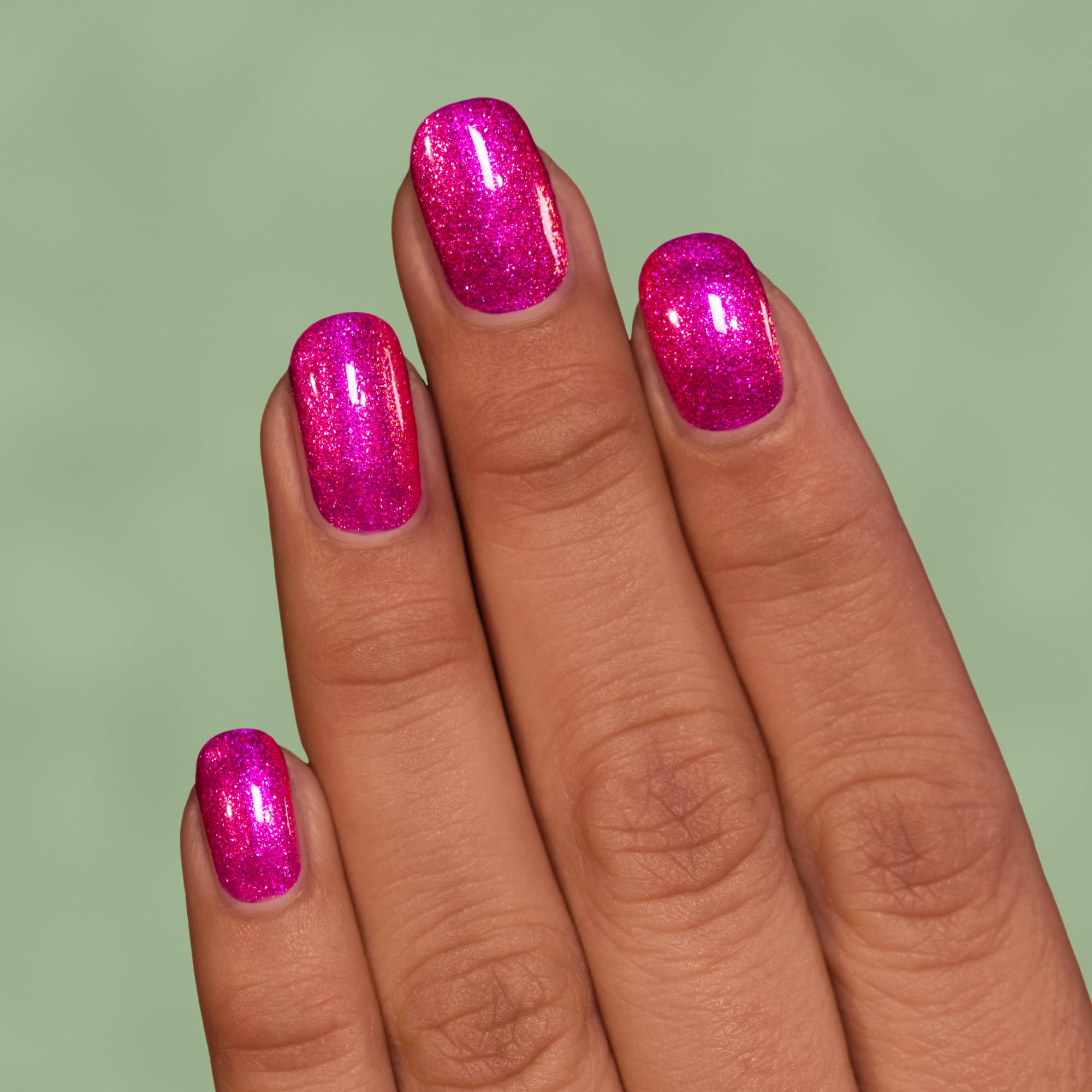 ILNP Petals - Radiant Magenta Shimmer Nail Polish | Long Lasting Vegan & Cruelty Free Nail Lacquer | Perfect for Parties, Weddings & Special Occasions