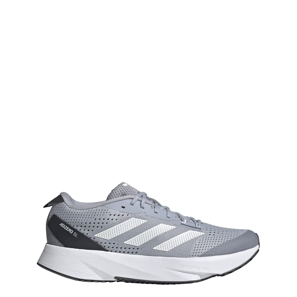 adidas Adizero SL Running Shoes for Men - Lightweight & Breathable Grey Sneakers, Size 13 | Perfect for Marathon Training, Jogging & Gym Workouts