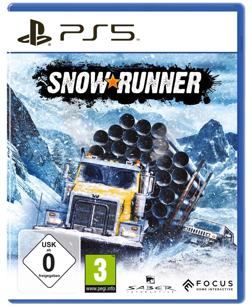 SnowRunner - Off-Road Truck Simulation Game for PlayStation 5 | Adventure & Exploration Driving Experience | Perfect for Racing Fans & Simulation Enthusiasts