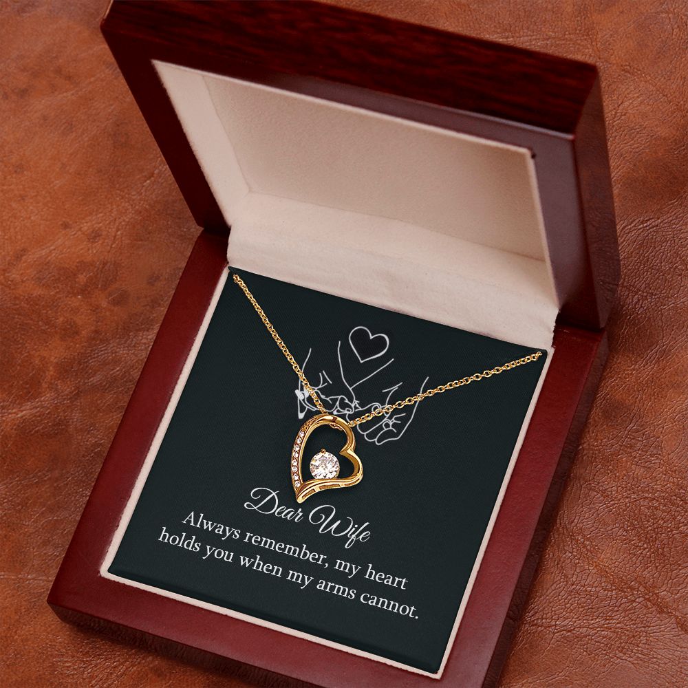 Heart Necklace for Women - Romantic Gift for Wife, Christmas, Birthday & Anniversary - Perfect for Date Night & Special Occasions