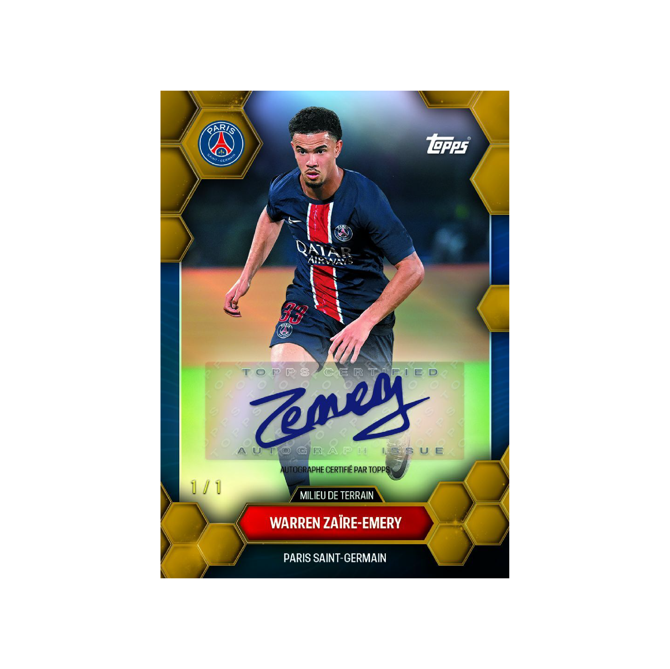 Official Topps Paris Saint Germain 2024/25 Fan Set - Collectible Soccer Trading Cards for PSG Fans - Perfect for Gifts, Collections & Match Day Memorabilia