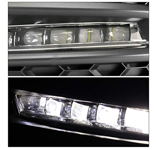 2019-2021 Honda HR-V LED Fog Lights - Durable Bumper Driving Lights with Chrome Finish | Perfect for Night Driving, Off-Road Adventures & Bad Weather Conditions