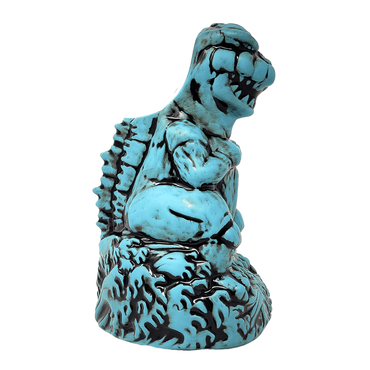 Godzilla 74 Tiki Mug - Heat Ray Variant Collectible Ceramic Cup | Limited Edition Pop Culture Drinkware for Home Bar, Themed Parties & Movie Nights