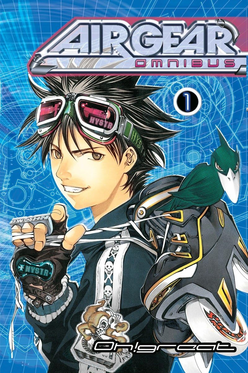 Air Gear Omnibus 1 - Manga Graphic Novel Collection | Perfect for Anime Fans & Manga Collectors | Great Gift for Comic Book Lovers