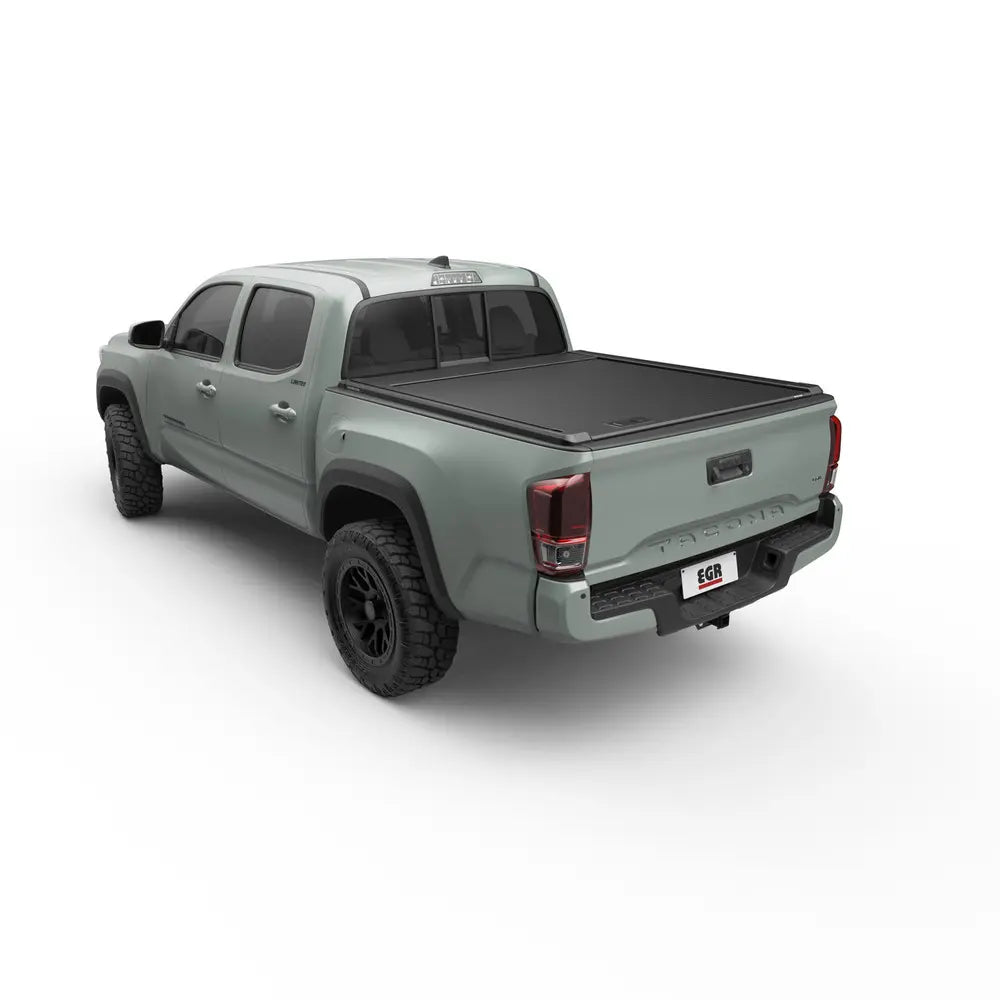 EGR USA Rolltrac Manual Retractable Truck Bed Cover for 2016-2023 Toyota Tacoma - Durable & Secure Tonneau Cover for Hauling & Outdoor Adventures