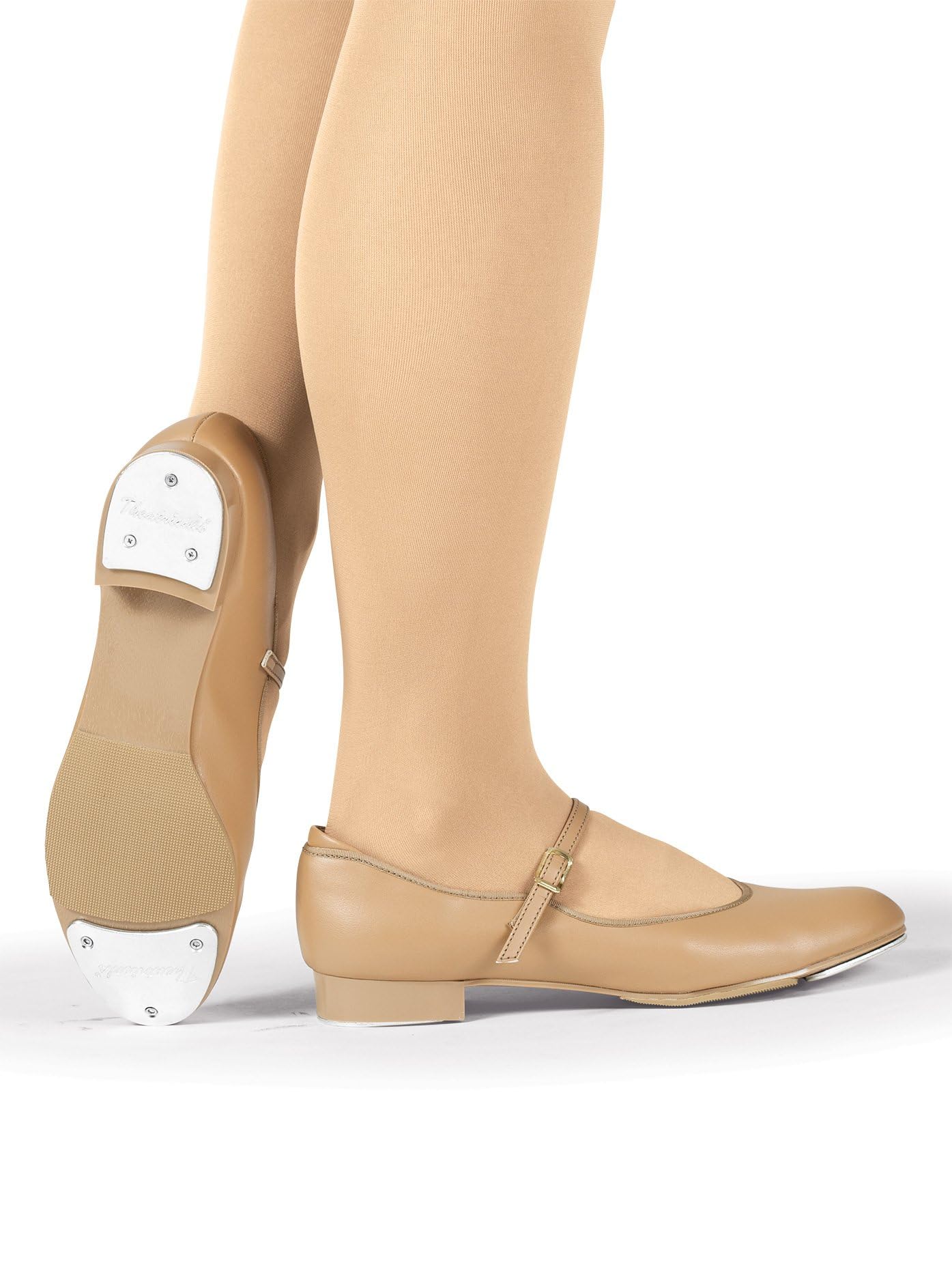 Women's Theatrical Tap Shoes with Slide Buckle - Perfect for Dance Performances, Broadway Shows, and Jazz Dance Classes