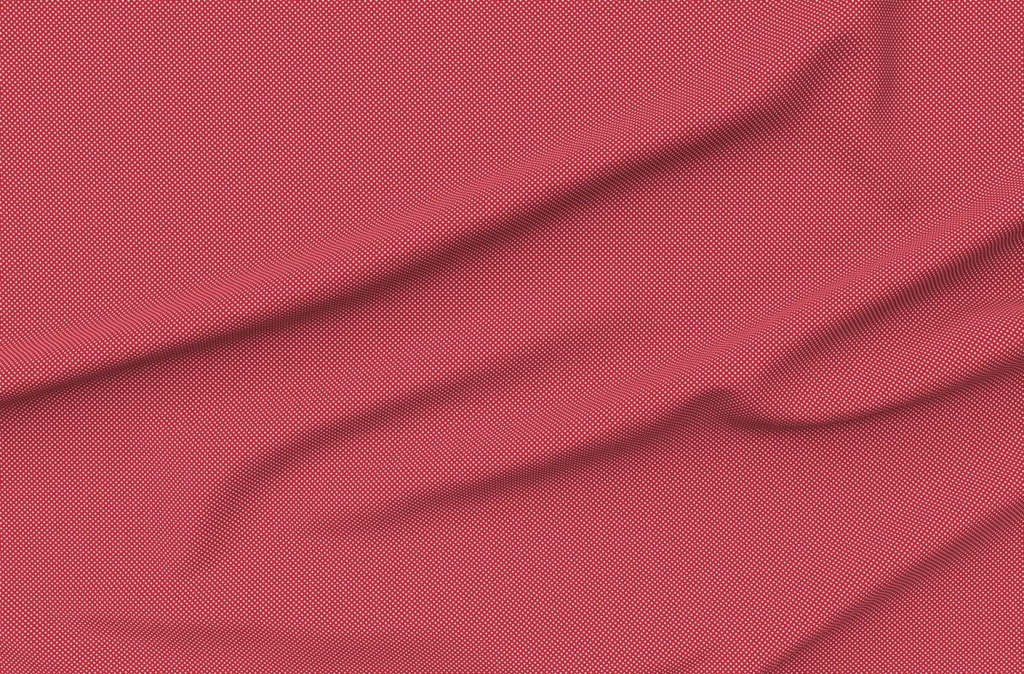 Mini Polka Dots Red Nursery Upholstery Velvet Fabric by The Yard - Soft Home Decor & Apparel Material for DIY Projects, Curtains, Pillows & Baby Clothes