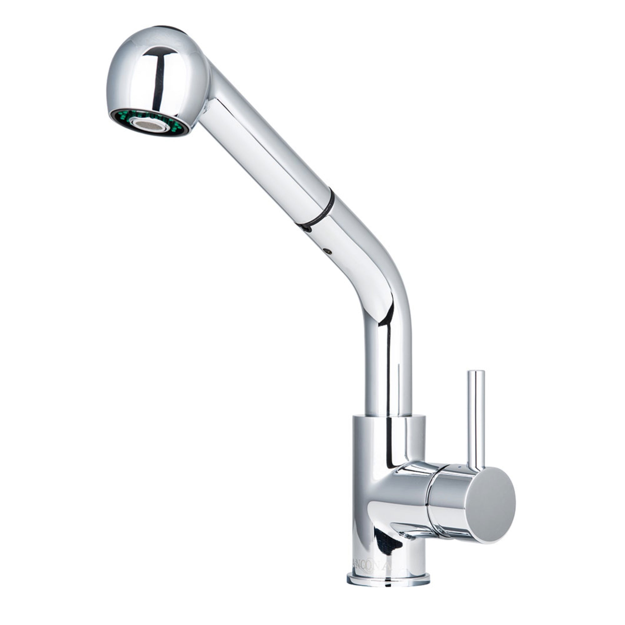 Toledo Transitional Pull Down Kitchen Faucet - Modern Stainless Steel Single Handle Sprayer with High Arc Spout for Easy Washing - Perfect for Cooking, Dishwashing & Kitchen Cleaning