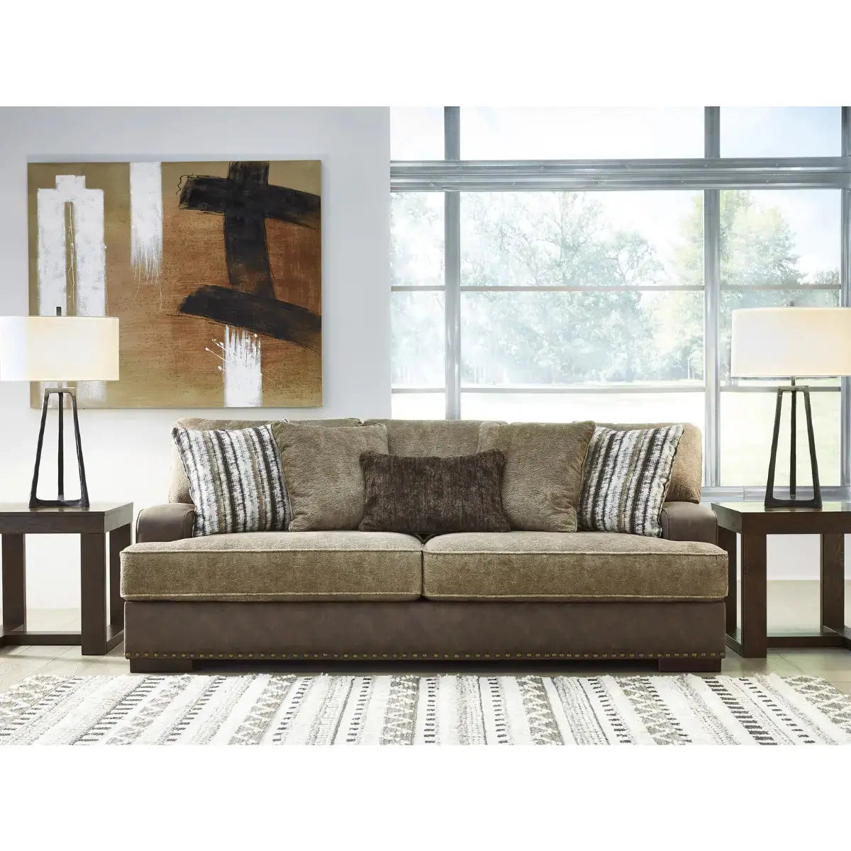 Alesbury Chocolate Brown Sofa - Luxurious Comfort for Living Room, Lounge & Family Room
