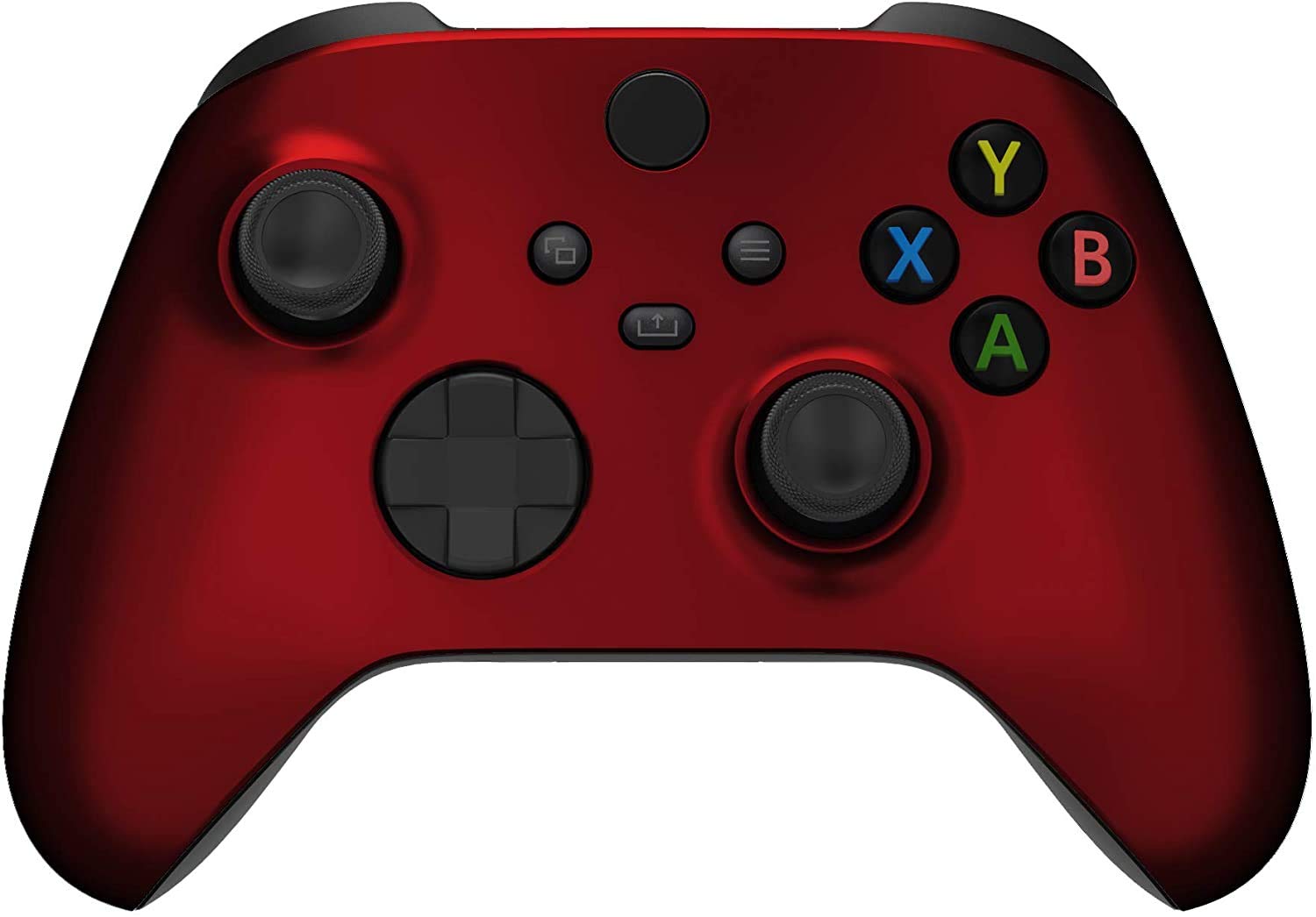Custom Wireless Xbox Controller for Microsoft Xbox Series X/S & Xbox One - Soft Touch Grip - Red Edition - Perfect for Gaming, Streaming & Competitive Play