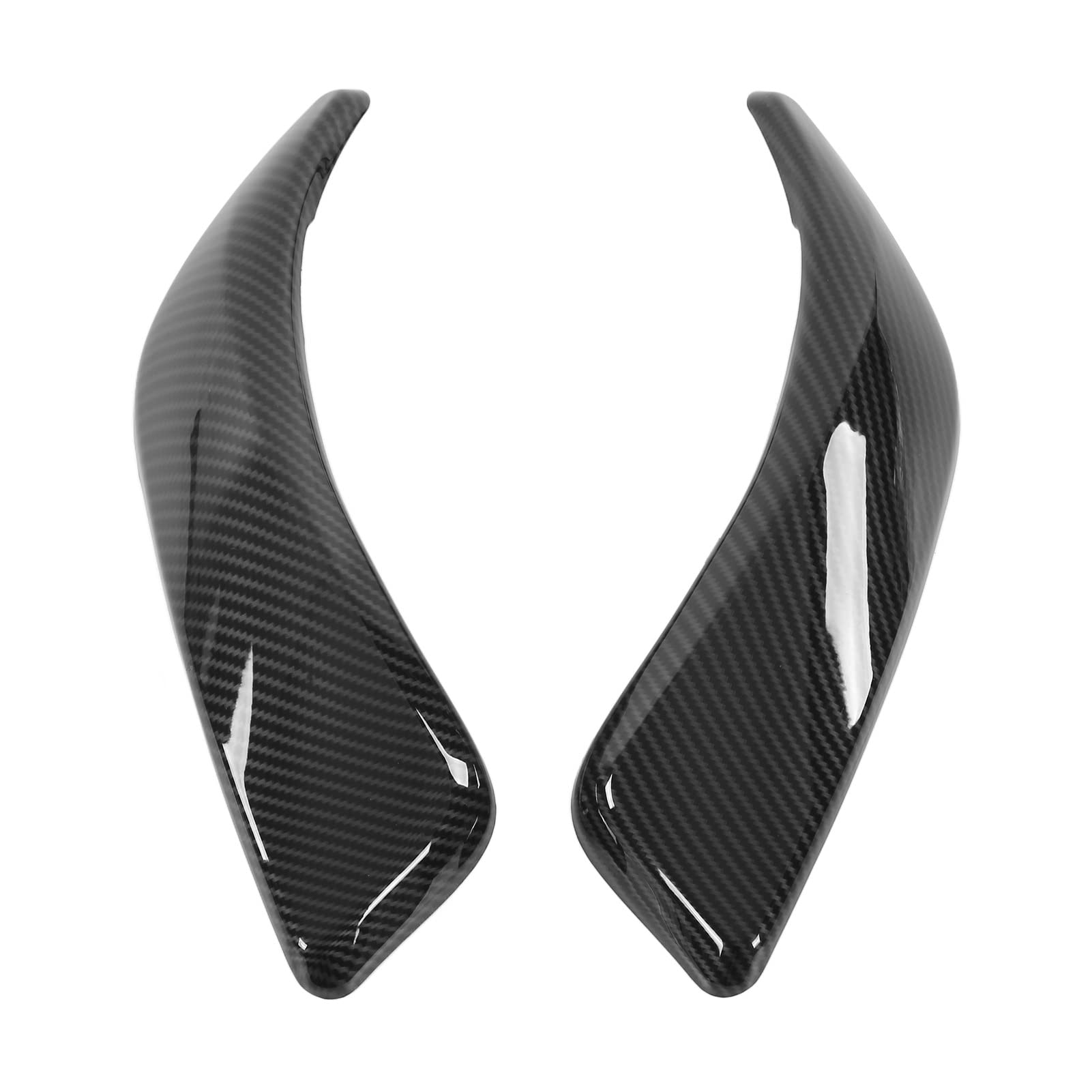 Ymiko 2PCS Carbon Fiber Style Car Interior Door Handle Cover Trim - Replacement for BMW 1 Series 2012-2018 - Protect & Upgrade Your Vehicle's Interior Armrest