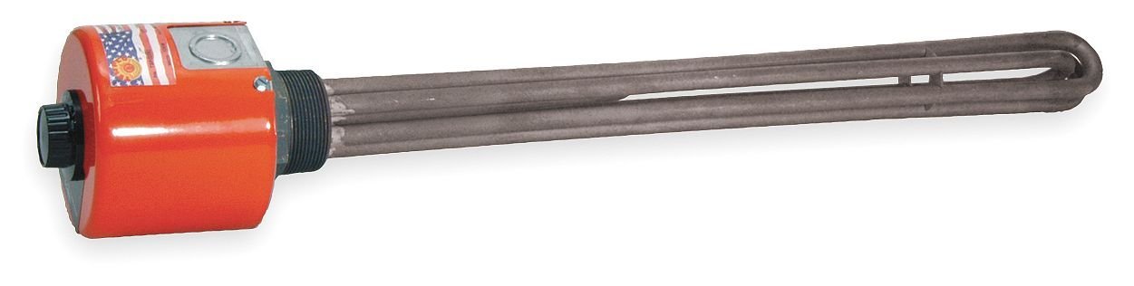 120V Screw Plug Immersion Heater - High Efficiency Water Heating Element for Home, Pool, Aquarium & Industrial Use