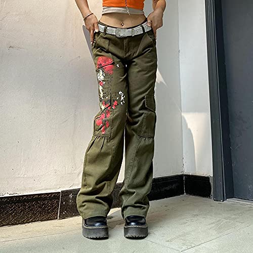 KMBANGI Women's High Waisted Wide Leg Denim Jeans - Straight Cut Casual Baggy Pants for Y2K Streetwear Fashion | Perfect for Everyday Wear, Office Outfits & Retro Style
