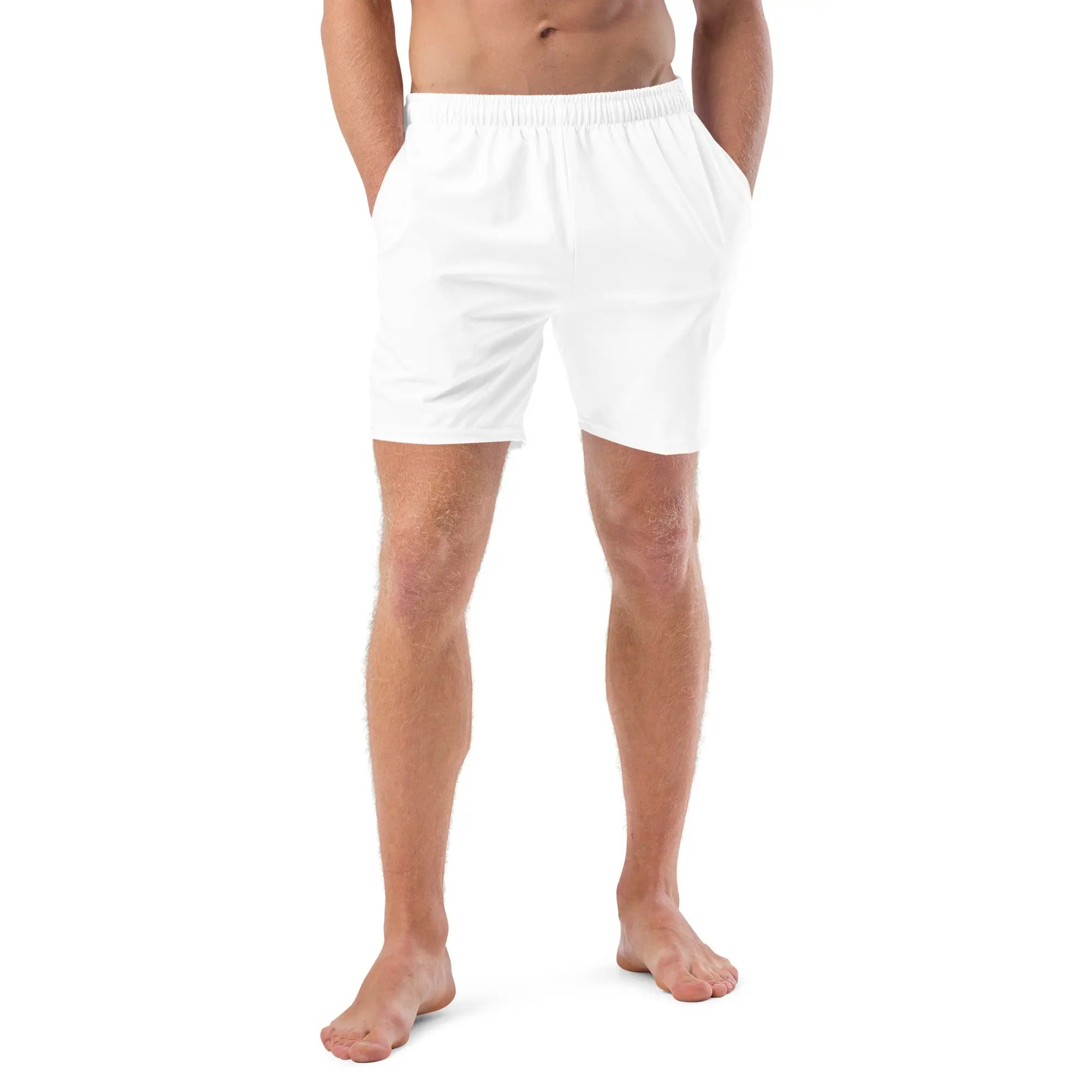 Men's Quick-Dry Swim Shorts with Swimcore Design - Comfortable & Stylish for Beach, Pool & Water Sports