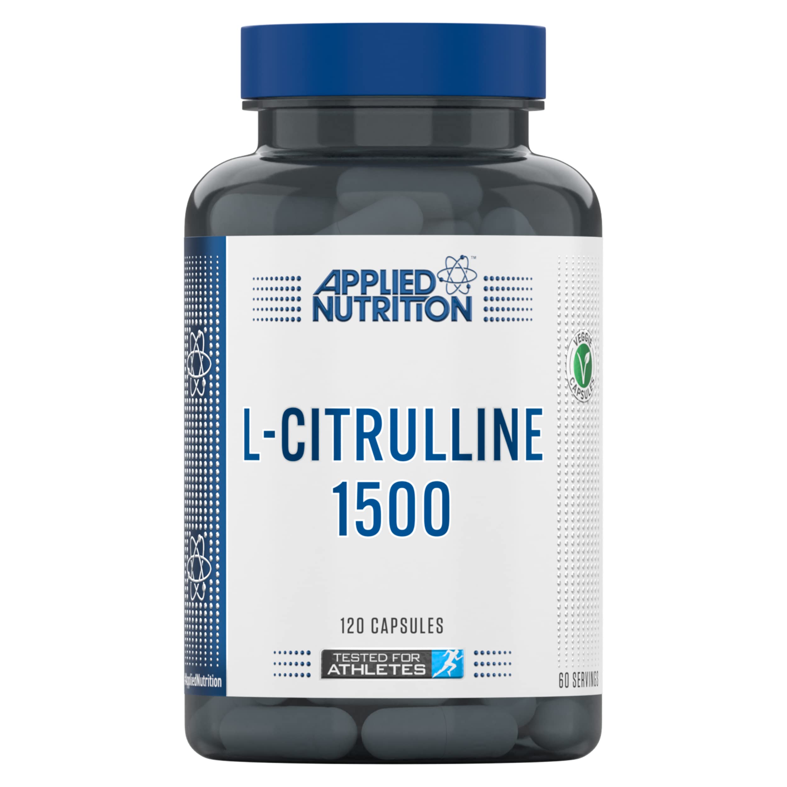 Applied Nutrition L-Citrulline 120 Capsules – Premium Amino Acid Supplement for Muscle Recovery, Energy Boost & Heart Health | Ideal for Athletes, Bodybuilders & Fitness Enthusiasts