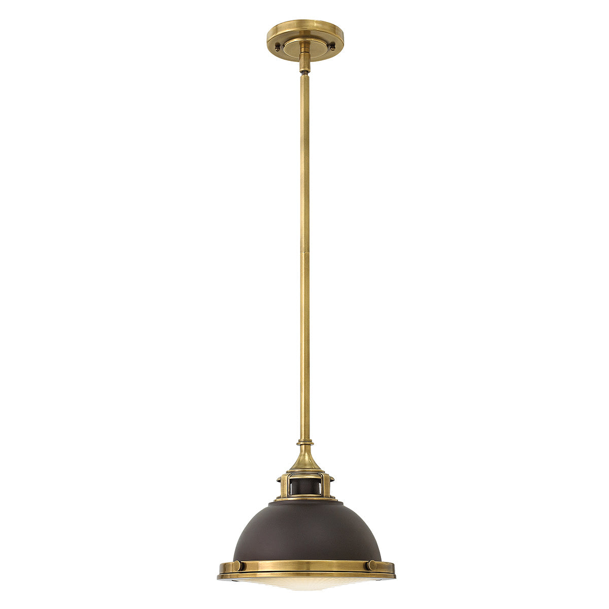 Amelia 1 Light Pendant Lighting Fixture - Adjustable Size & Multiple Finish Options for Kitchen Island, Dining Room or Bedroom Decor