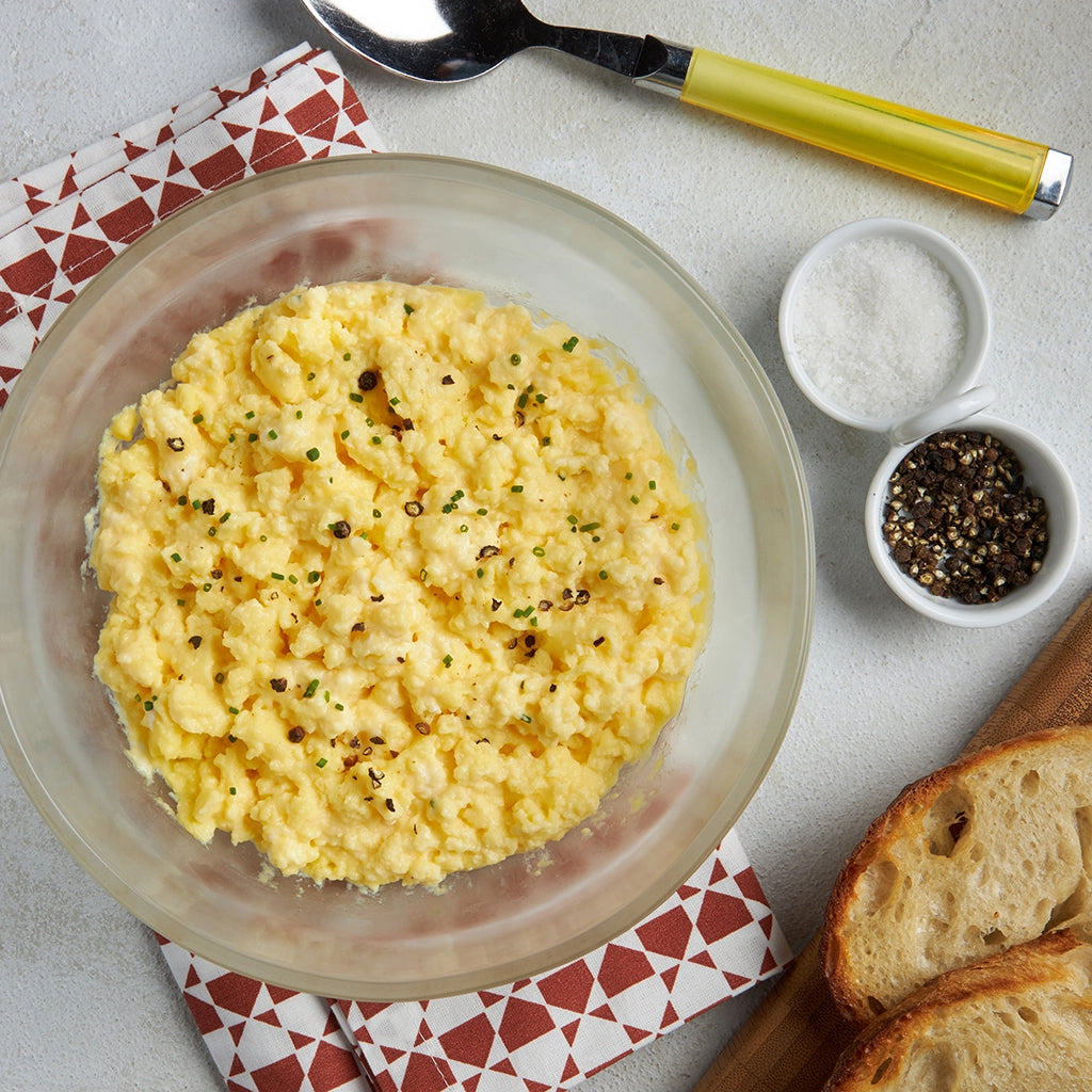 Easy Microwave Scrambled Eggs Recipe - Quick & Healthy Breakfast Idea for Busy Mornings | Perfect for Office, Dorm or On-the-Go Meals