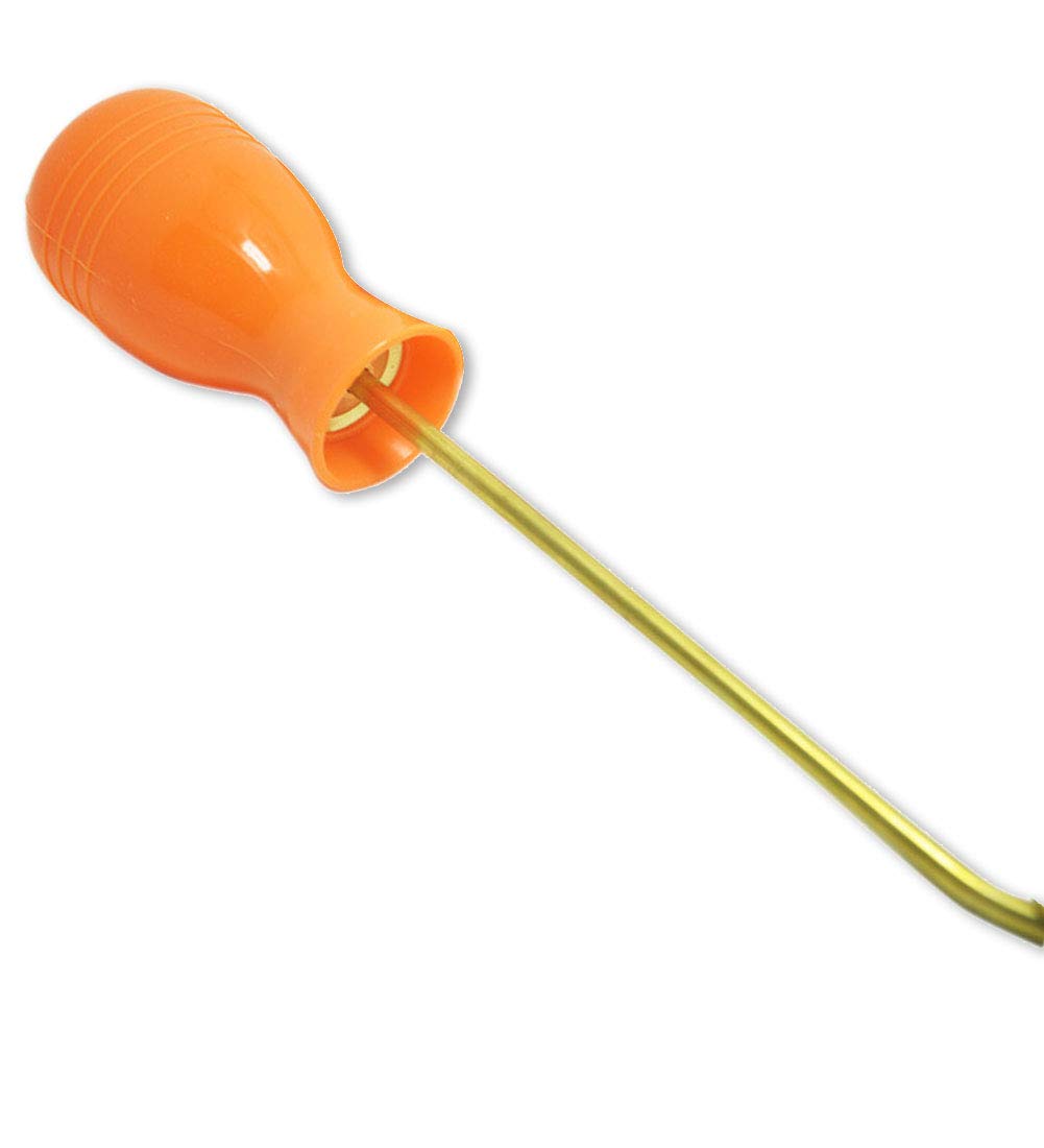 Organic Gardening Bulb Duster with Long Copper Tube - Powder Duster Sprayer for Pest Control, Plant Care & Agricultural Use | Perfect for Home Gardens, Greenhouses & Farm Applications